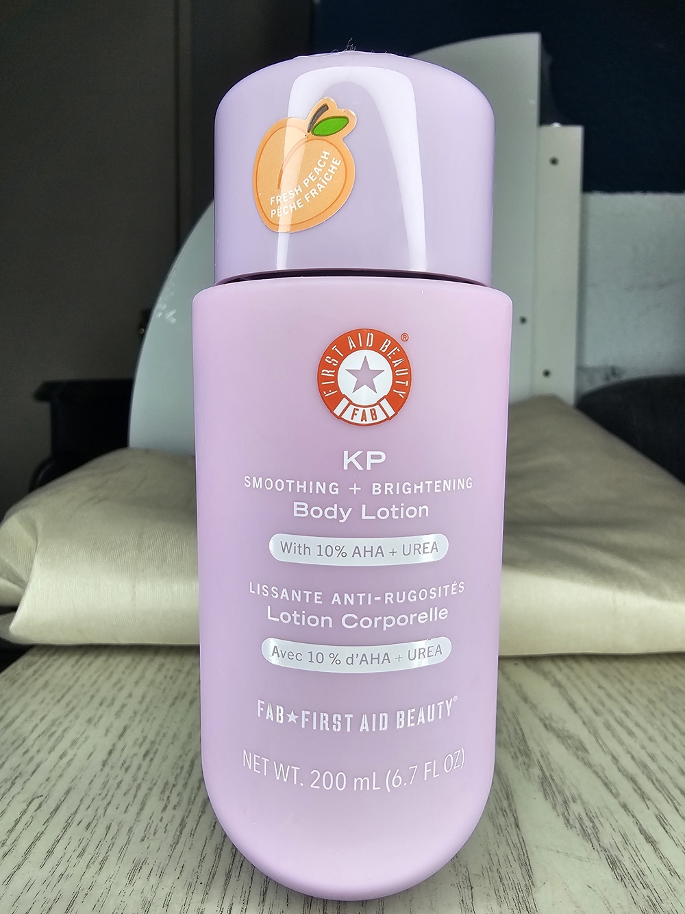 First Aid Beauty KP Smoothing + Brightening Body Lotion - Light Pink